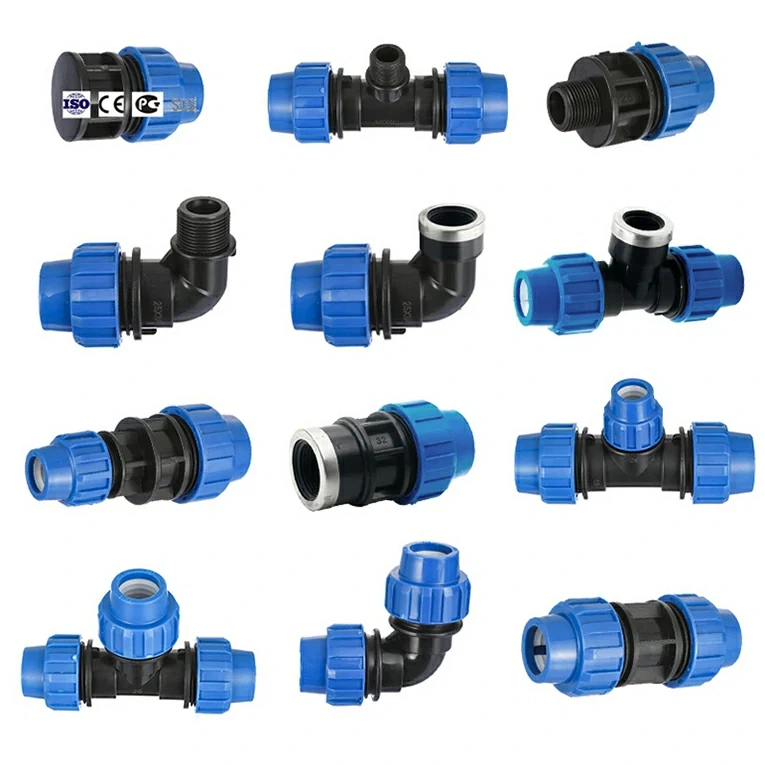 灌漑システム用 HDPE パイプ継手