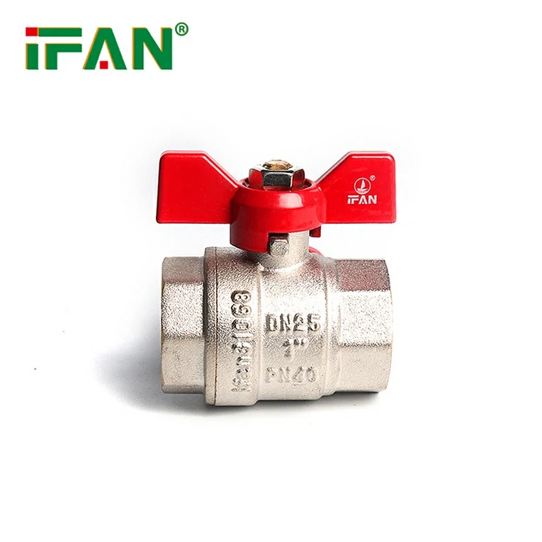 鍛造真鍮のボールバルブ